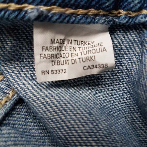 French Connection - Shelby Denim Wide Leg Jeans - Picture 7 of 8